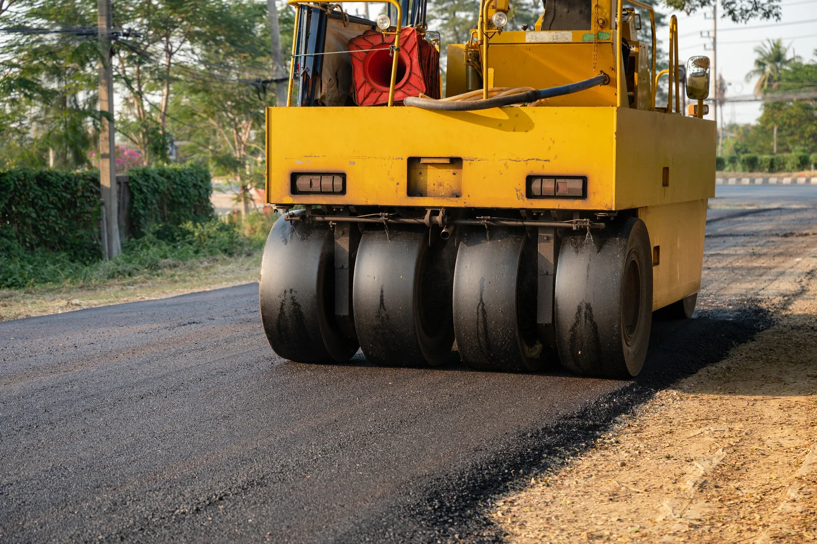 Smooth Journeys Await Through Road Paving
